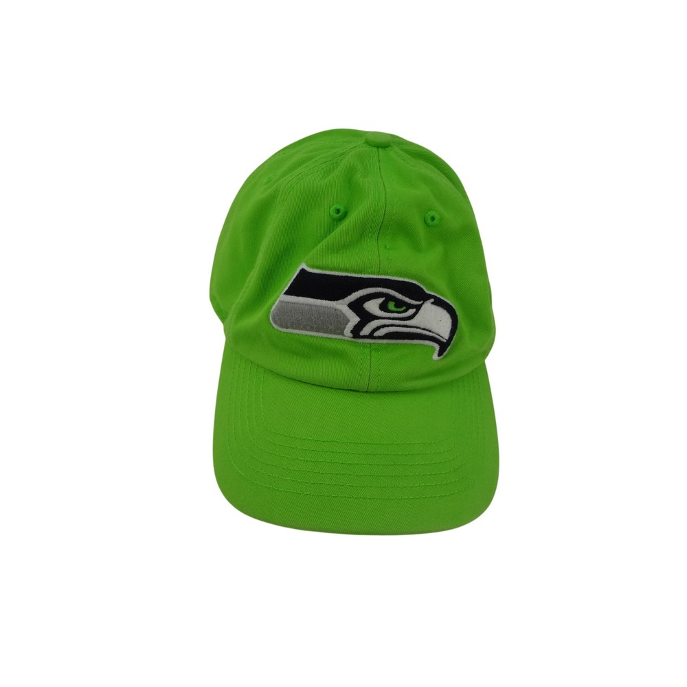 Seattle Seahawks NFL Hat Mens Action‎ Green Adjustable Baseball Cap 47 Brand